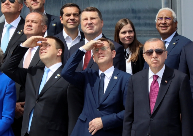 Cumhurbaşkanı Erdoğan NATO Zirvesi'nde